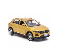 ZYAURA For: Alloy T-ROC SUV Model Car Die Casting Pull Back Metal Collectible Gift 1:36(B)