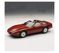 ZYAURA For AUTOart 1:18 Chevrolet Corvette C4 1986 Alloy Car Model Car Model(Red)