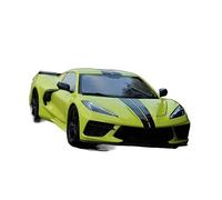 ZYAURA For:Chevrolet Corvette Stingray Coupe C8 2020 Alloy Car 1:24 Metal Collectible Model(B)