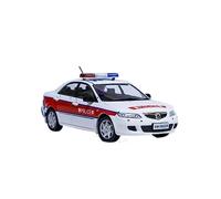 ZYAURA For:Die Cast 1/43 Alloy Metal Die Cast Police Car Model Collection(C)