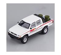 ZYAURA For:Die Cast 1:64 Toyota Hilux Pickup Car Static Metal Model Ornament