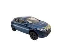 ZYAURA For:Die Casting 1:64 Scale French Police Car Sedan Off-Road Vehicle Simulation