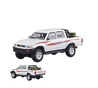 ZYAURA For：Die Casting 1:64 Toyota Hilux Pickup Truck Car Static Metal Model JKM Alloy Off-Road Pickup Truck(A)