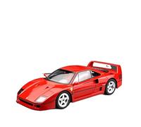 ZYAURA For GT 1:18 FERRARI F40 Supercar Collect Die-casting Simulation Resin Car Model model(Red)