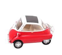 ZYAURA FOR Kids 1:18 Classic Cut Isetta 250 Mini Bubble Car Police Die Cast Car Scale Models Miniature Cars model Gifts Boys(E)