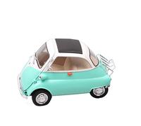 ZYAURA FOR Kids 1:18 Classic Cut Isetta 250 Mini Bubble Car Police Die Cast Car Scale Models Miniature Cars model Gifts Boys(D)