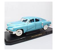 ZYAURA For Kid's Road Signature Retro Large 1948 Diecast & model Vehicles 1:18 Scale Luxury Car Models Hobby Miniatures