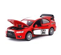 ZYAURA For: Lancer Evolution Evo X 10 Metal Garland Edition Racing Car Model Sports Car 1:32