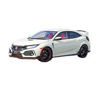 ZYAURA For LCD Diecast Car Model Honda Civic H Type-R Fk8 1:18 Alloy Simulation Car Model(SMALL GIFT(White)