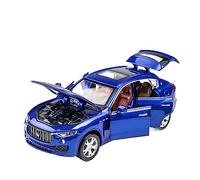 ZYAURA For: Maserati Levante Die-casting Car Metal Model Sound And Light Pull Back SUV 7 Doors Can 1:32