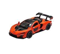 ZYAURA For: McLaren Senna Die-cast Sports Car Alloy Simulation Sound And Light Pull Back Car 1:32
