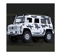 ZYAURA For:Mercedes-Benz Unimog U5000 Camouflage Alloy Car Model 1:28 Off-road Vehicle(B)
