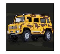 ZYAURA For:Mercedes-Benz Unimog U5000 Camouflage Alloy Car Model 1:28 Off-road Vehicle(C)