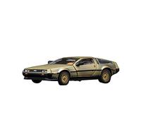 ZYAURA For:Metal 1/43 Die Cast Model Time Machine DeLorean DMC-12