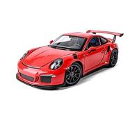 ZYAURA For:Porsche 911 GT3 RS Red Car 1:24 Simulation Car Die-casting Model(B)