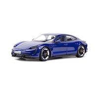 ZYAURA For:Porsche Taycan Turbo S Sports Car Static Die Cast Vehicle 1:24 Collectible Model Car(A)