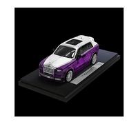 ZYAURA For:Rolls Royce Cullinan Starry Purple Static 1:64 Car Collection Model Car