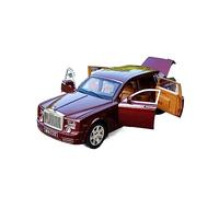 ZYAURA For:Rolls Royce Phantom Cohes Die Cast Alloy 1:24 Car Model Metal Mini Wheels(B)