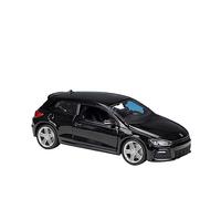 ZYAURA For:Volkswagen Scirocco R White Simulation Alloy Car Model 1:24 Collectible(B)