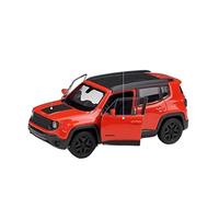 ZYAURA FOR:Welly 1:36 Simulator JEEP Renegade Trailhawk SUV Off-Road Model Car Pull Back Metal Alloy model Car