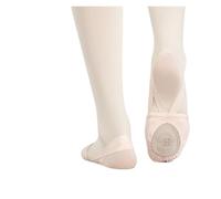 ZYAYNG 2pair Rhythmic Gymnastic Shoes Elastic Half Ballet Dance Shoe Microfiber Women Belly for Dancing(Color2,36)