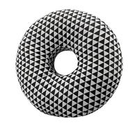 ZYAYNG Ear Piercing Pillow Ear Piercing Pillow For Side Sleepers Donut Pillows With Hole Protector Neck Head Support For Sleeping(Black)