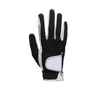 ZYAYNG Golf Glove 2PCS Golf Gloves for Men Breathable Right-Hand Or Left Hand for Adjustable Mens for Golfer For Golf(Black right hand)