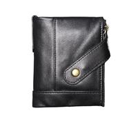 ZYAYNG Men's Wallets Genuine Leather Men's Wallet, Wallets, Retro Multifunctional Purse for Men(Black)