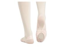 ZYAYNG Women's Belly Shoes Half Sole Ballet Elastic Band Dance Rhythmic Gymnastics Lightweight Comfortable for Dancing(Color3,40-41)