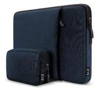 ZYB 15.6 Inch Laptop Notebook Sleeve Protective Case with Accessory Bag,Shockproof Waterproof Laptop Case 15.6 Inch for 15'' Lenovo ThinkPad IdeaPad Acer ASUS HP Dell Chromebook Mac Pro 16,Blue
