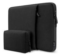 ZYB 16 Inch Laptop Sleeve Case,Shockproof Waterproof Notebook Case 16 Inch for 2021-2025 MacBook Pro 16 M4 M3 M2 M1,16" Laptop Lenovo ThinkBook/IdeaPad HP Dell ASUS Acer VivoBook Chromebook etc-Black