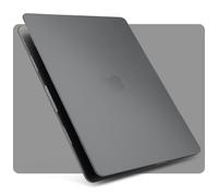 ZYB Case Compatible with 2025 2024 2022 MacBook Air 13.6 inch M4 A3240 & M3 A3113 & M2 A2681 with Touch ID, Ultra Thin Protective Hard Shell Cover Snap Case, Matte Space Gray