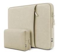 ZYB Laptop Sleeve 14 Inch, Waterproof Shockproof 14 Inch Laptop Case for 14" Notebook Lenovo Thinkpad IdeaPad, MacBook Air 15.3 2025 2024 2023 M4 M3 M2, 14" HP Dell Acer Chromebook Mac Pro 15-Beige