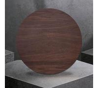 ZYBOWAYL Dining Tabletop Lazy Susan Marble Turntable, 360° Rotating Kitchen Serving Tray, Round Sintered Stone Lazy Susan Organizer Plate, for Easy to Share Food(Dark Brown,80 * 80cm)