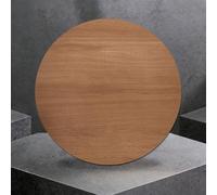 ZYBOWAYL Dining Tabletop Lazy Susan Marble Turntable, 360° Rotating Kitchen Serving Tray, Round Sintered Stone Lazy Susan Organizer Plate, for Easy to Share Food(Light Brown,100 * 100cm)