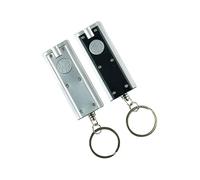ZYBUX - 2PK LED Keychain Small Torch Light | Small LED Mini Torch Keyring Torch for Outdoor, Emergency & Daily Use | Pocket Torch Small Bright with Built in Batteries