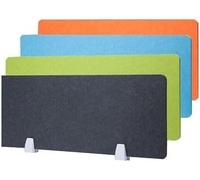 ZYCHSJXA Acoustic Desk Divider, Office Partition for Noise Reduction & Visual Distraction Control, Soundproofing Panel, Workspace, Modern Decor