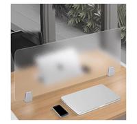 ZYCHSJXA Acrylic Privacy Divider Panel - Self-Supporting Shield for Office, Reception, and Restaurants 40x50cm Workstation Splash Guard Protection Barrier