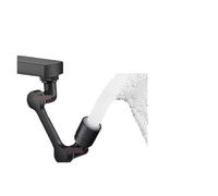 ZYCHSJXA Black Universal 1080° Rotating Splash Filter Fauset Extention Nozzle Head Kitchen Tap Extend Faucet Bubbler Robotic Arm(Black 1080 dual mode)