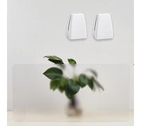 ZYCHSJXA Freestanding Acrylic Desk Divider, Portable Office Partition Panel for Reducing Visual Distractions, Ideal Home & Workspace Privacy Solutions