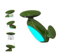 ZYCHSJXA Modern Bathroom Sink Faucet with ET Mood Light, Pull-Down Sprayer 4 Spray Modes,PVD Waterfall Vessel Ceramic Cartridge