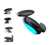 ZYCHSJXA Modern Bathroom Sink Faucet with ET Mood Light, Pull-Down Sprayer 4 Spray Modes,PVD Waterfall Vessel Ceramic Cartridge