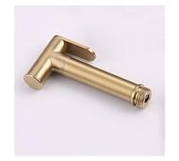 ZYCHSJXA Nickel Brass Bidet Sprayer Faucet with Hot and Cold Water Mixer Hand held Wall Mounted for Bathroom Kitchen Grey Whole Set(Gold Only)