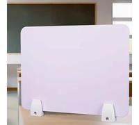 ZYCHSJXA Office Desk Divider, Acrylic, Easy-Clean Panels, Smooth Edges, Durable Design, Perfect for Workspaces and Study Rooms, Enhances Privacy Focus