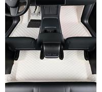 ZYCHUANGYING RHD Car Floor Mat Compatible with Volkswagen T-ROC 2018-Current Luxury Carpets Rug Set - White
