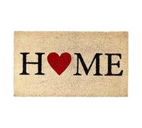 ZYCORE Welcome Bee Door Mat - Non-Slip Dirt Trapper Barrier Mat - Washable Heavy-Duty Rug for Indoor-Outdoor, Front and Back Entrances Doormat (Home Design Mat)