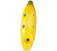 ZYCSKTL Creative Cartoon Fruit Shape 4-hole Ocarina, Cute Apple Vegetable Enlightenment Puzzle Practice Musical Instrument, Gifts For Little Boys And Little Girls (Color : Banana, Size : Treble)…