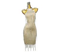 ZYDANC Strapless Ballroom Sleeveless Dance Dress Latin Salsa Dresses Competition Leotard Rumba Ballroom Dance Outfit