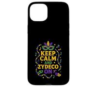 Zydeco On Festive Mask Music Notes Beads Case for iPhone 15 Plus