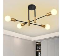 ZYDTRIP Sputnik Chandelier Ceiling Light, Pendant Light 4-Light Ceiling Light for Bedroom,Dining Room,Kitchen,Office,Kitchen Lights Ceiling…
